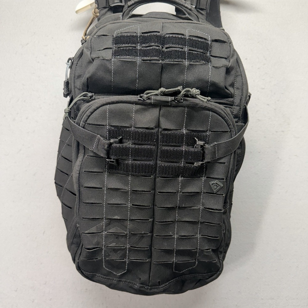 First Tactical Specialist 1-Day Black Backpack 36L Black Molle Read Small Damage